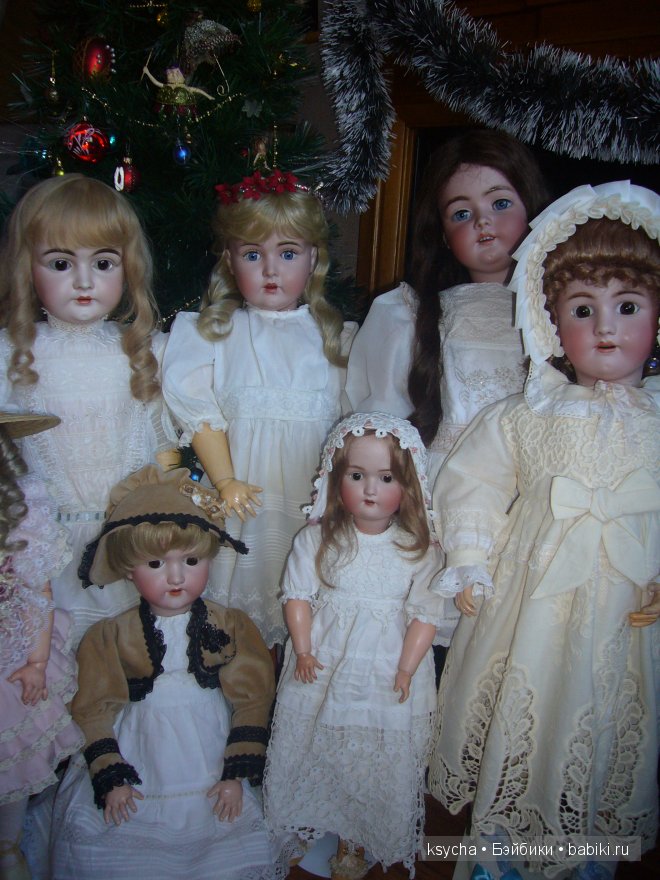Мои антикварные "кукло-дочки" (фото 3)