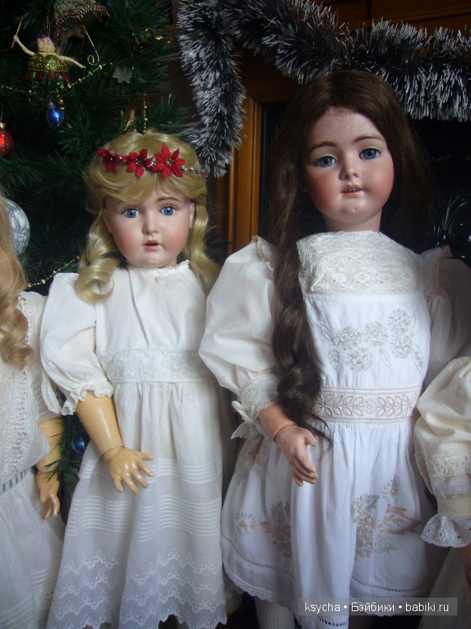Мои антикварные "кукло-дочки"