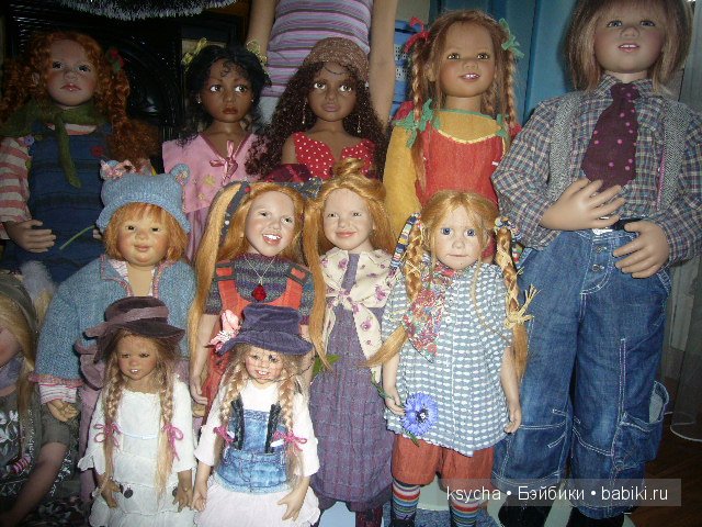 Мои любимки от Zwergnase, Himstedt, Heath и Susi Eimer