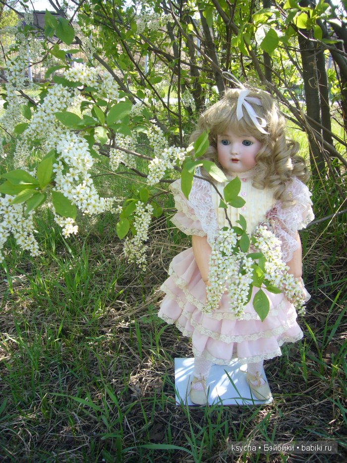 Ах черемуха белая... Антикварная кукла Simon & Halbic, Kemmer Reinhardt (фото 4)