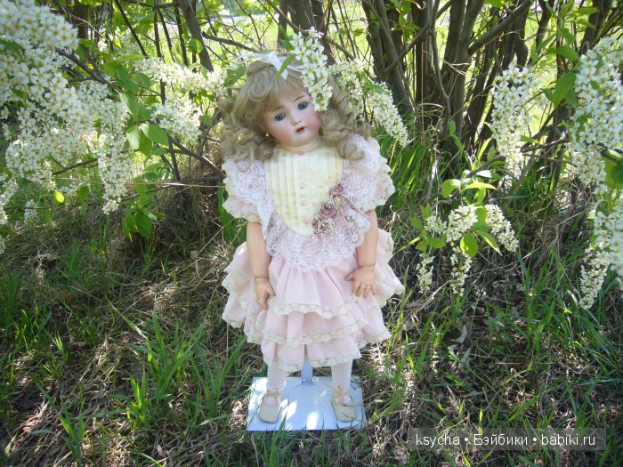 Ах черемуха белая... Антикварная кукла Simon & Halbic, Kemmer Reinhardt (фото 7)