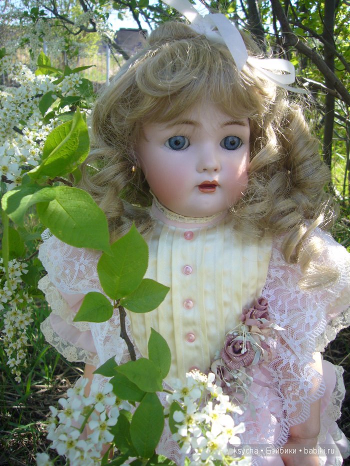 Ах черемуха белая... Антикварная кукла Simon & Halbic, Kemmer Reinhardt (фото 3)