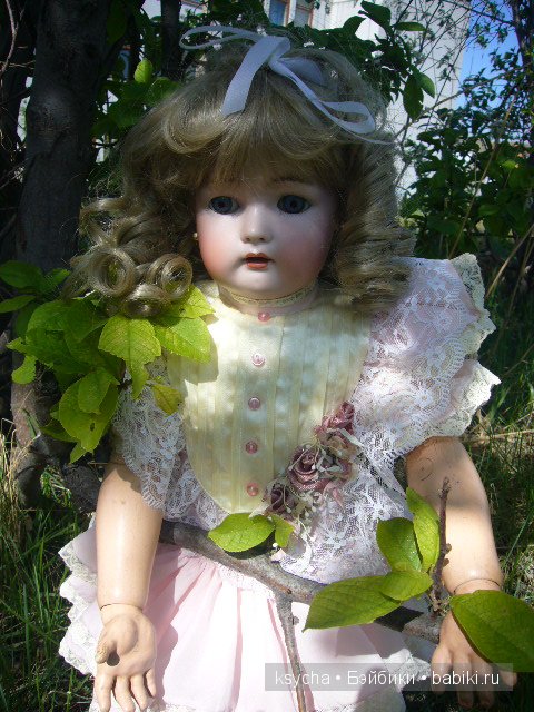 Ах черемуха белая... Антикварная кукла Simon & Halbic, Kemmer Reinhardt (фото 8)