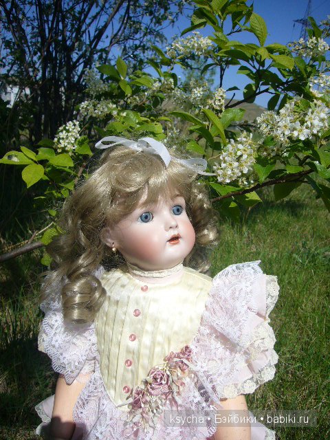 Ах черемуха белая... Антикварная кукла Simon & Halbic, Kemmer Reinhardt