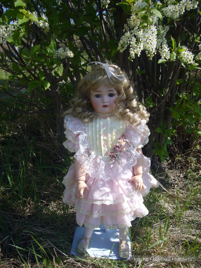 Ах черемуха белая... Антикварная кукла Simon & Halbic, Kemmer Reinhardt