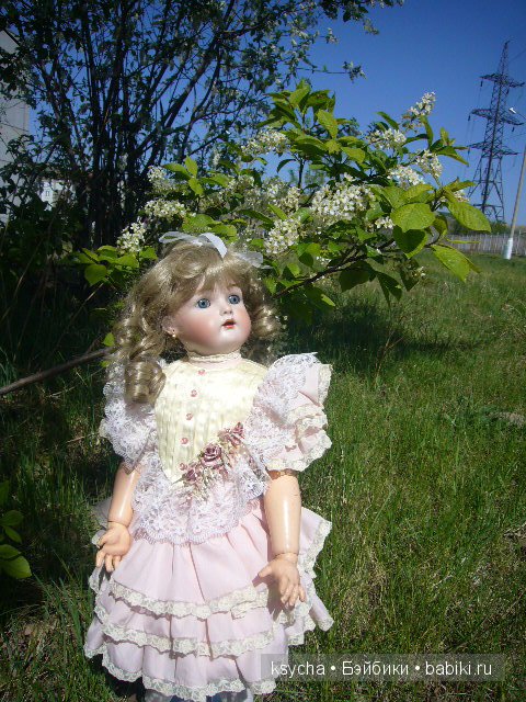 Ах черемуха белая... Антикварная кукла Simon & Halbic, Kemmer Reinhardt