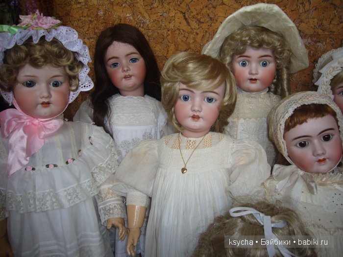 Мои "душевные девочки". Моя коллекция антикварных кукол (фото 4)