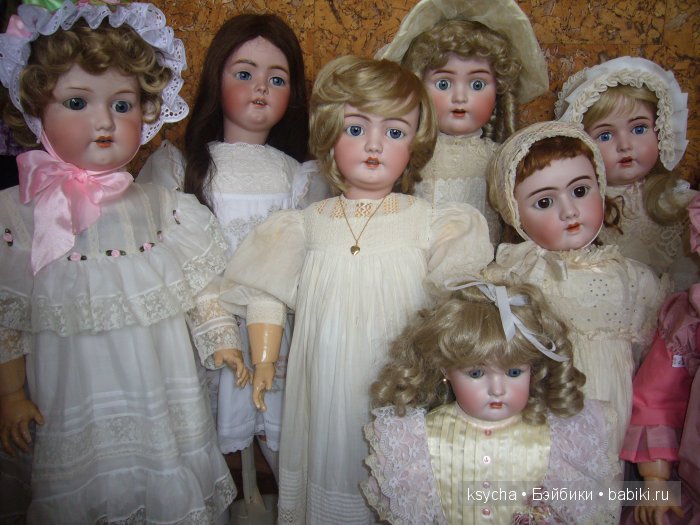 Мои "душевные девочки". Моя коллекция антикварных кукол (фото 2)