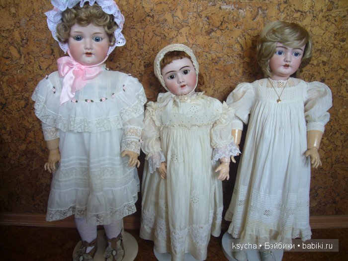 Мои "душевные девочки". Моя коллекция антикварных кукол