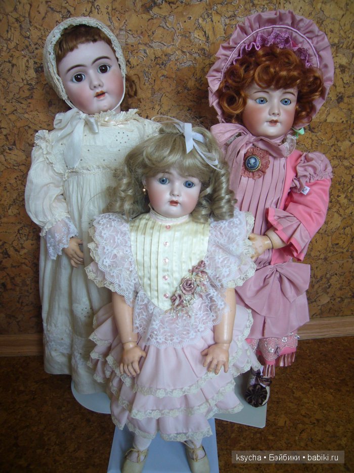 Мои "душевные девочки". Моя коллекция антикварных кукол