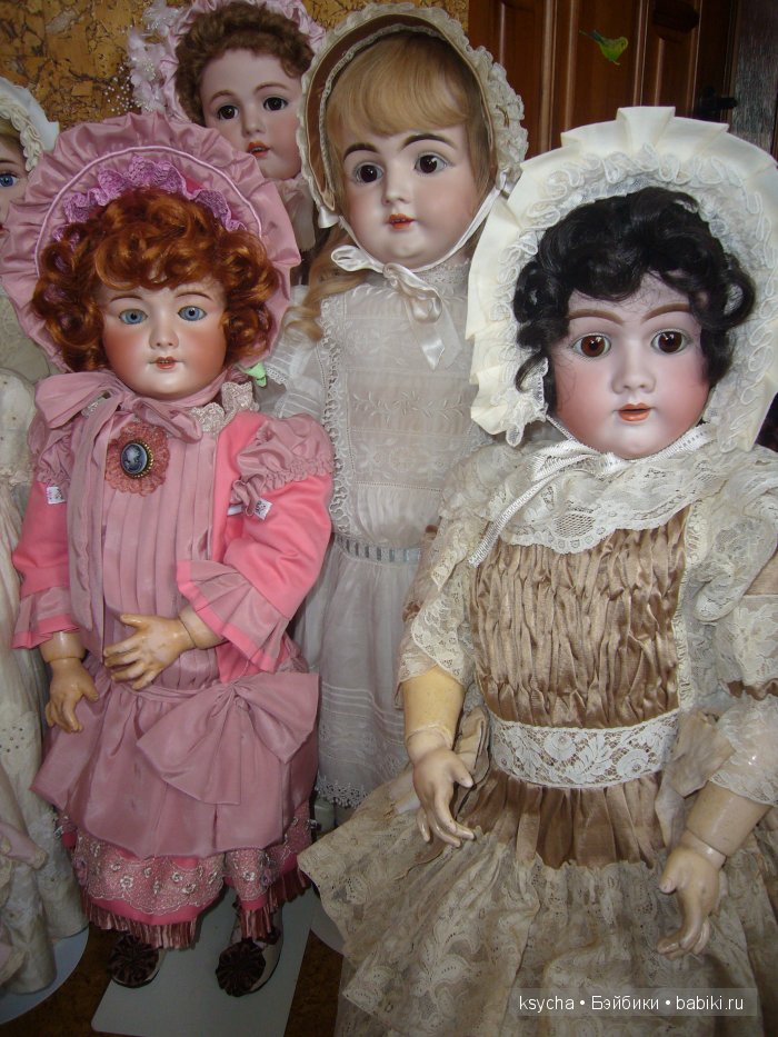 Мои "душевные девочки". Моя коллекция антикварных кукол (фото 6)