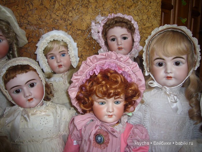 Мои "душевные девочки". Моя коллекция антикварных кукол (фото 5)