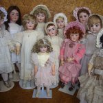 Мои "душевные девочки". Моя коллекция антикварных кукол