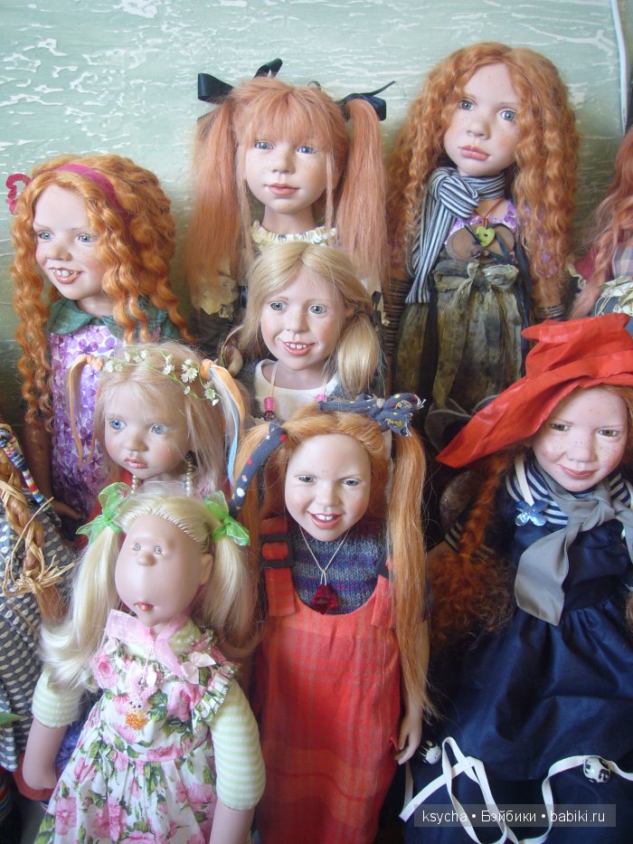 Мои 16 "Цвергодочек"...коллекционные куклы Zwergnase (фото 6)