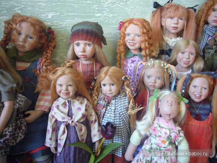 Мои 16 "Цвергодочек"...коллекционные куклы Zwergnase (фото 4)