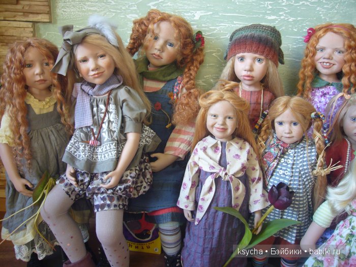 Мои 16 "Цвергодочек"...коллекционные куклы Zwergnase (фото 3)