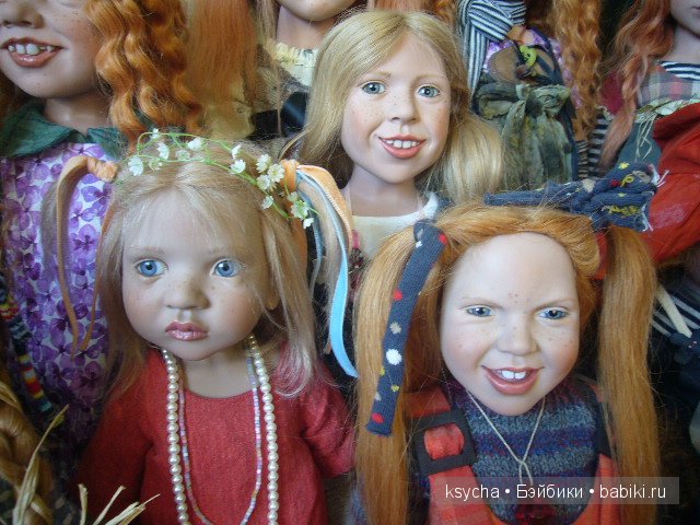 Мои 16 "Цвергодочек"...коллекционные куклы Zwergnase