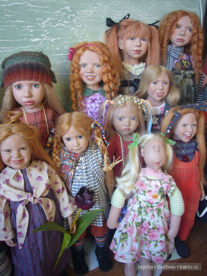 Мои 16 "Цвергодочек"...коллекционные куклы Zwergnase (фото 7)