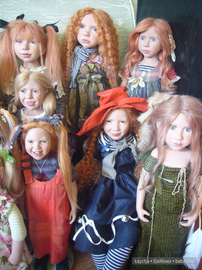 Мои 16 "Цвергодочек"...коллекционные куклы Zwergnase (фото 5)