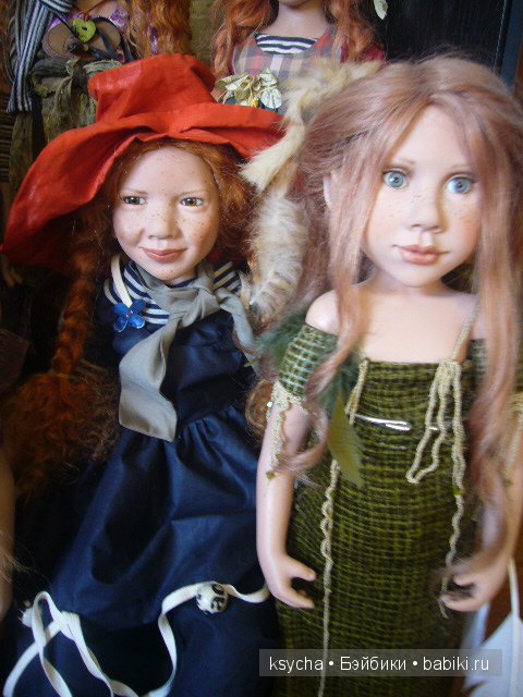 Мои 16 "Цвергодочек"...коллекционные куклы Zwergnase