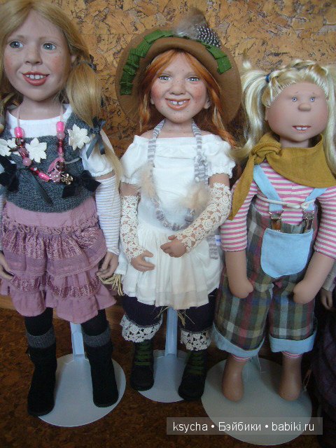 От улыбки станет всем светлей... Коллекционные куклы Zwergnase (фото 6)