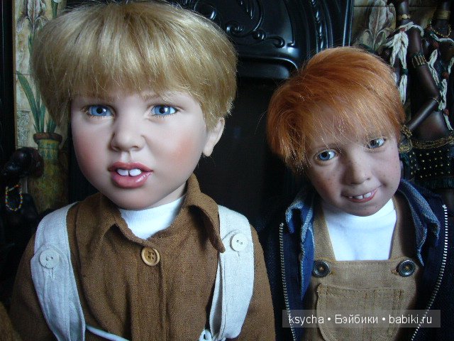 Трое из ларца...не одинаковы с лица. Коллекционные куклы Zwergnase (фото 5)