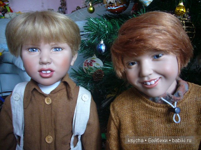 Трое из ларца...не одинаковы с лица. Коллекционные куклы Zwergnase (фото 9)