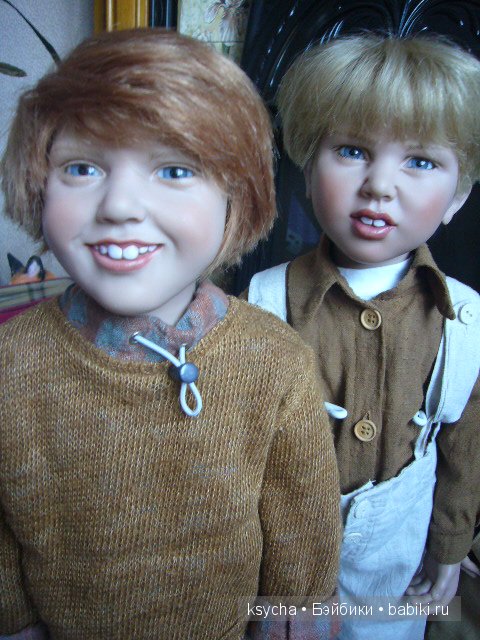 Трое из ларца...не одинаковы с лица. Коллекционные куклы Zwergnase (фото 2)