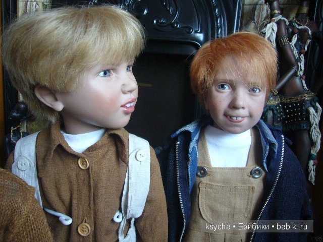 Трое из ларца...не одинаковы с лица. Коллекционные куклы Zwergnase (фото 4)