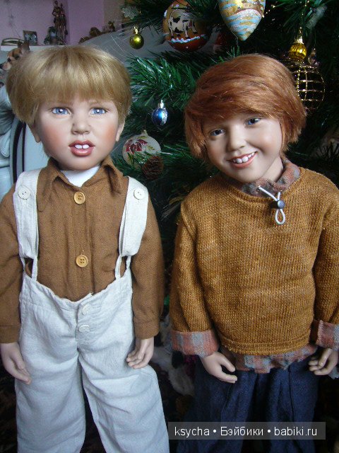 Трое из ларца...не одинаковы с лица. Коллекционные куклы Zwergnase (фото 10)