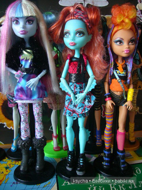 Дочина коллекция кукол Монстр Хай (фото 4)