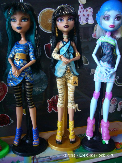 Дочина коллекция кукол Монстр Хай (фото 3)