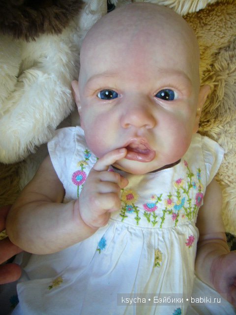 Агата...кукла-реборн из молда Saskia