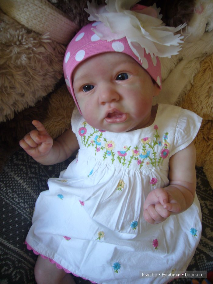 Агата...кукла-реборн из молда Saskia