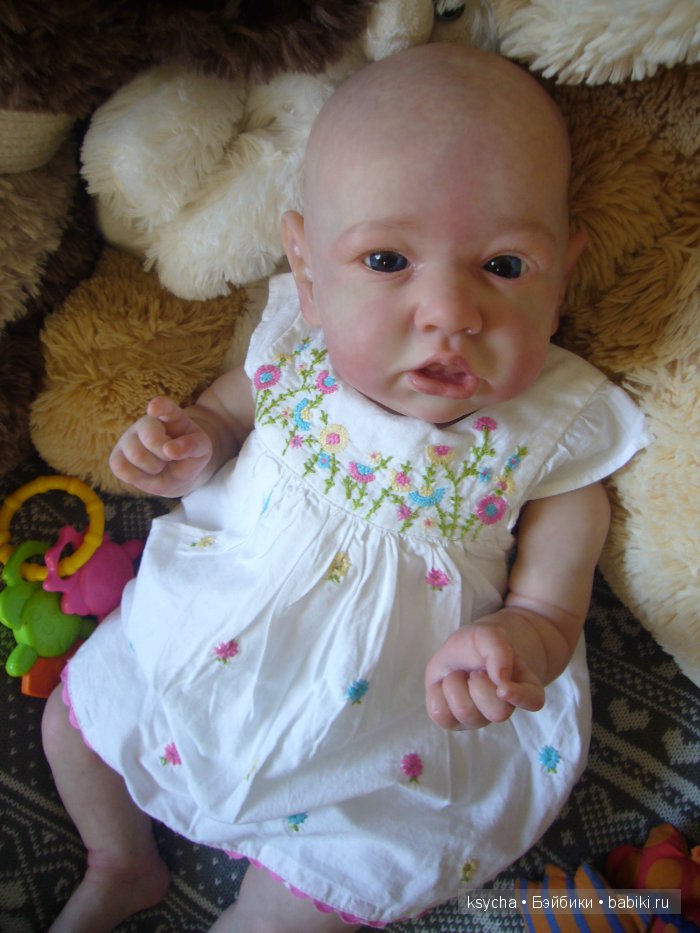 Агата...кукла-реборн из молда Saskia