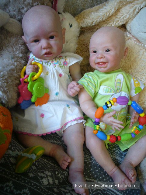 Агата...кукла-реборн из молда Saskia (фото 6)