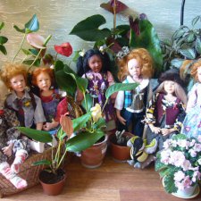 Мои любимые, экзотические "цветочки" от Sandi McAslan