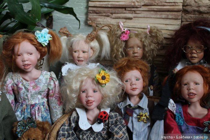 Не такие как все... куклы от Sandi McAslan