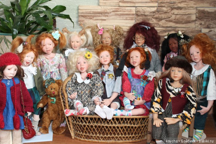 Не такие как все... куклы от Sandi McAslan