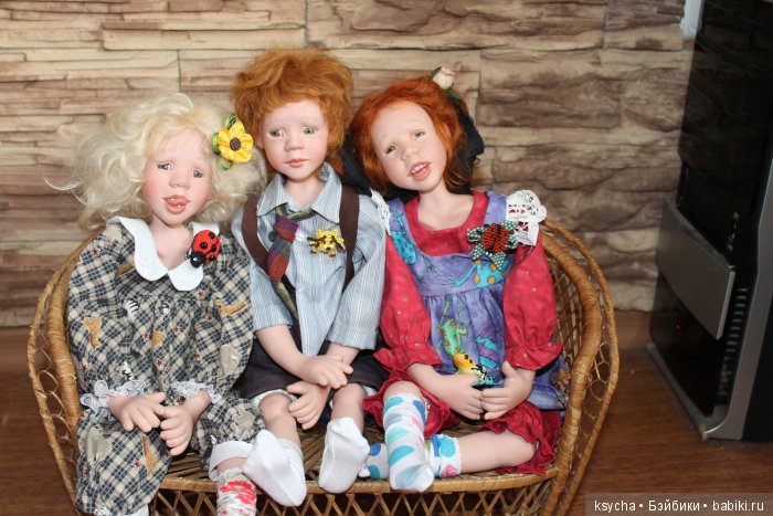 Не такие как все... куклы от Sandi McAslan