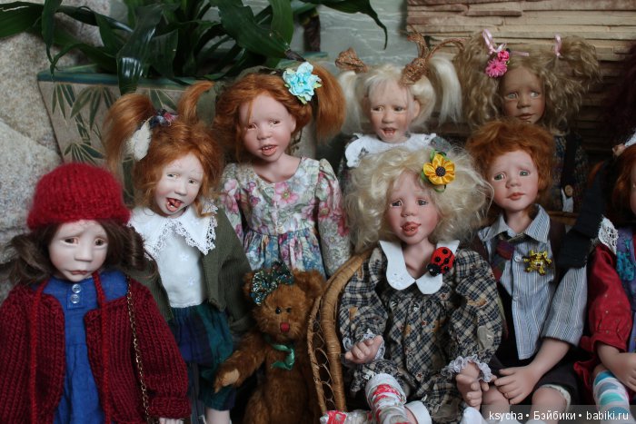 Не такие как все... куклы от Sandi McAslan