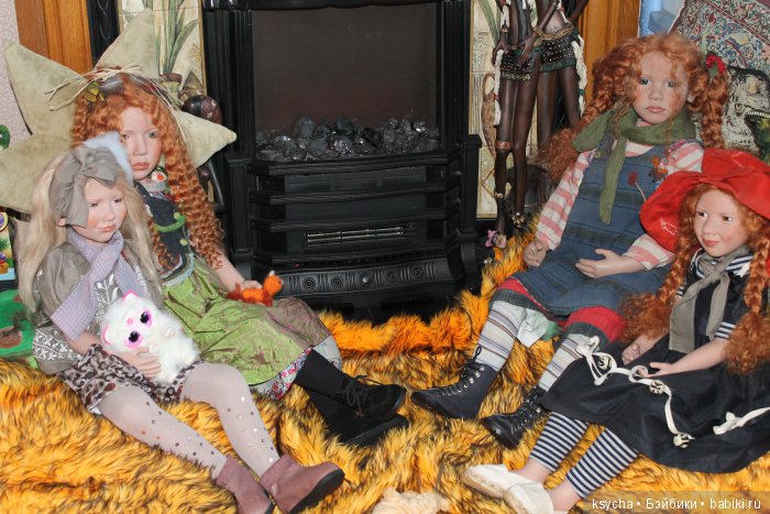 Девчачьи посиделки у камина от Zwergnase