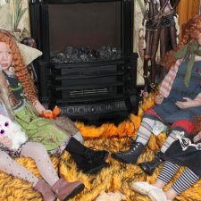 Девчачьи посиделки  у камина от Zwergnase