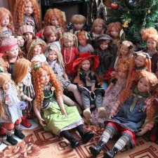 Неповторимые куклы-детки от Николь Маршоллек-Менцлер... Zwergnase