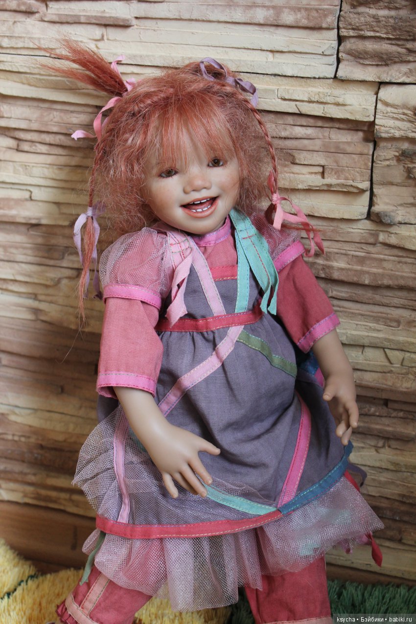 Девчушка= хохотушка Тинке от Annette Himstedt