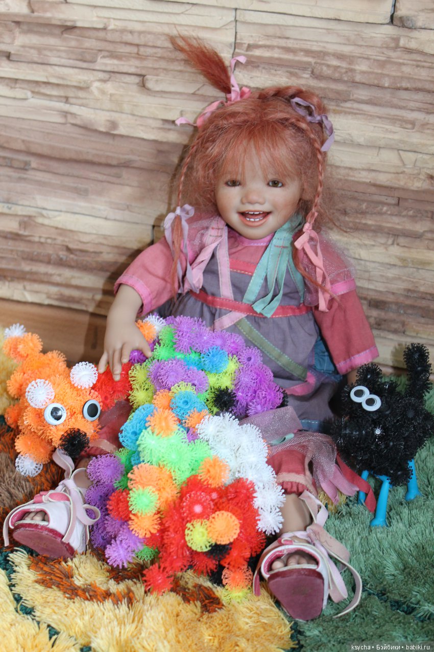 Девчушка= хохотушка Тинке от Annette Himstedt (фото 4)