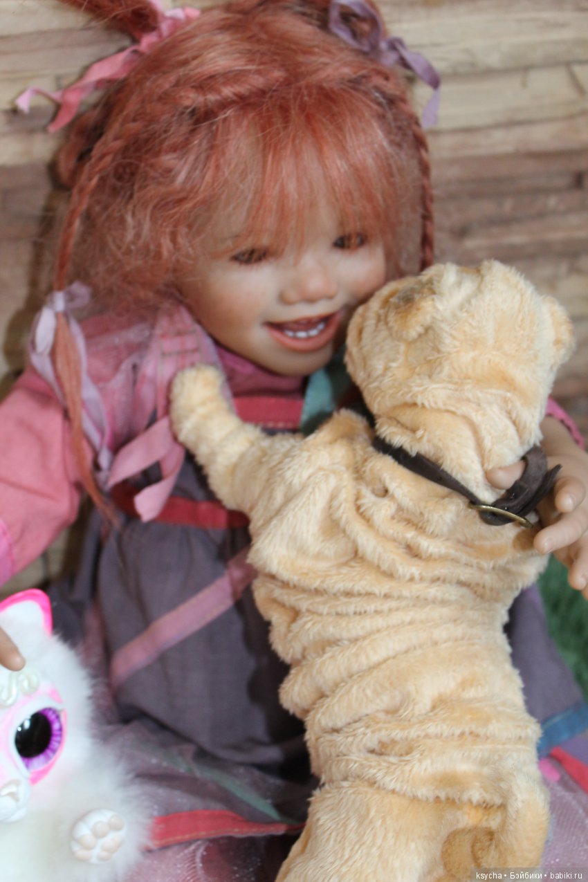 Девчушка= хохотушка Тинке от Annette Himstedt (фото 7)