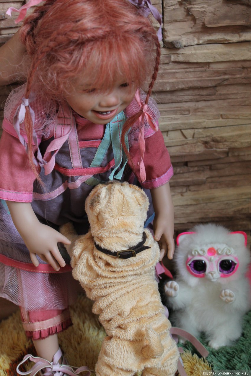 Девчушка= хохотушка Тинке от Annette Himstedt (фото 6)