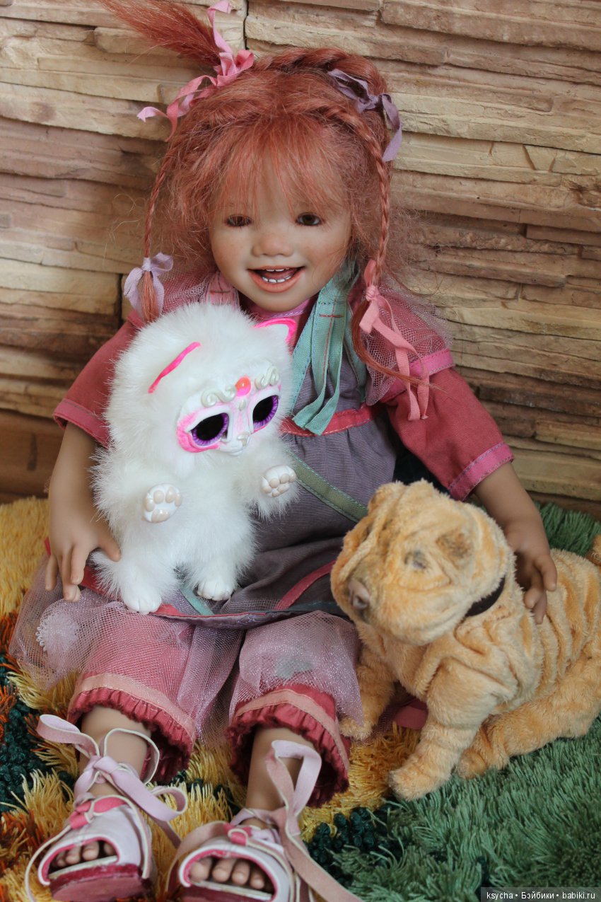 Девчушка= хохотушка Тинке от Annette Himstedt (фото 3)