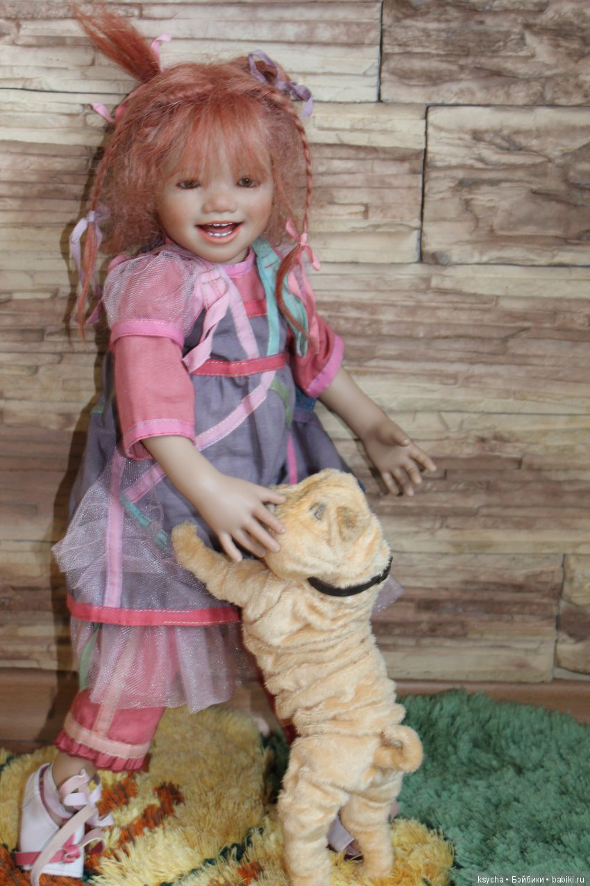 Девчушка= хохотушка Тинке от Annette Himstedt (фото 9)
